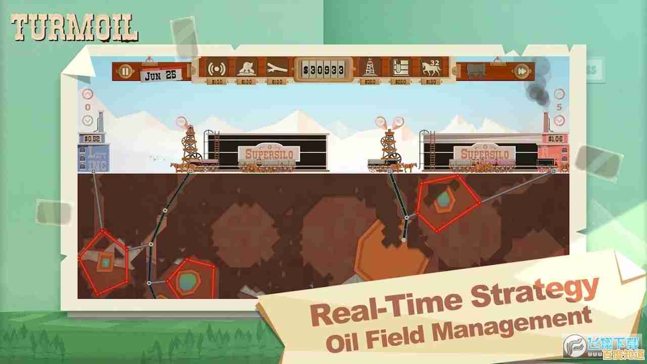 想体验石油开采的乐趣?快来试试《Turmoil》手机版吧! 想体验石油开采的乐趣?快来试试《Turmoil》手机版吧!