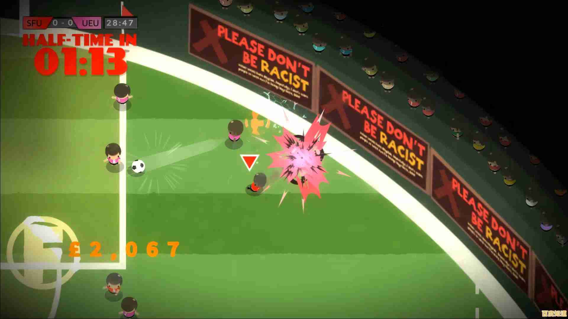 《还在寻找刺激的街机足球游戏？轻弹目标(Flick Goal)等你来战！